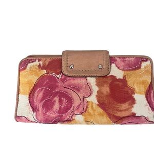 Vintage Coach Ashley Floral Wallet